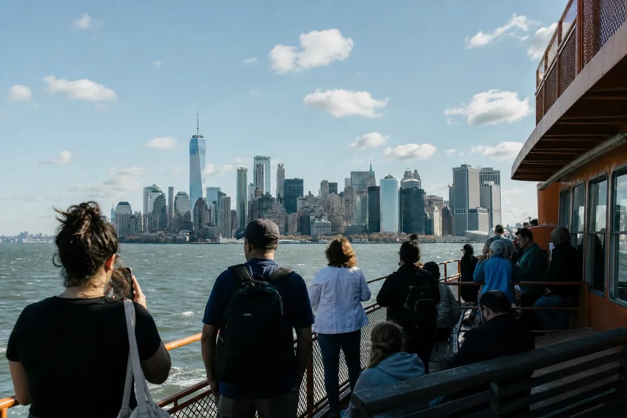 Cover scene for Staten Island Ferry Sunset Loop When Manhattan Is Too Crowded
