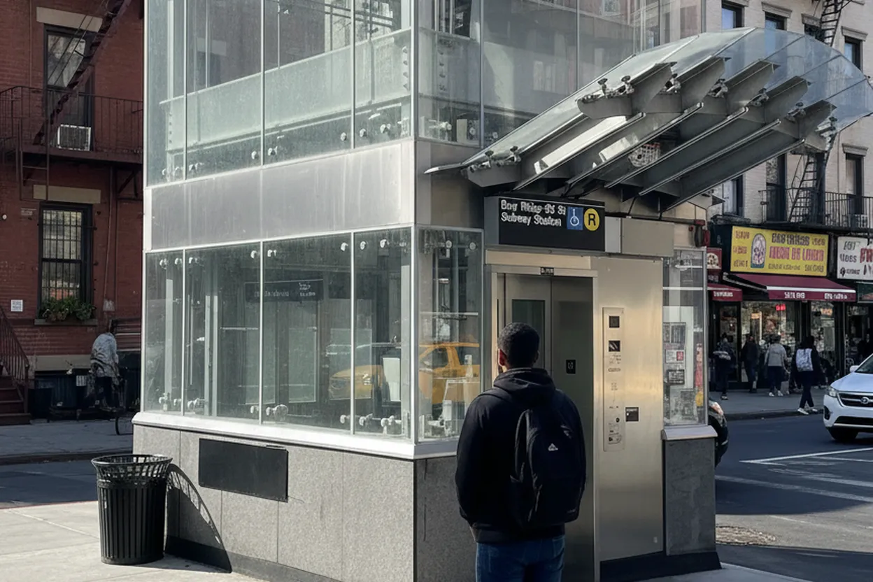 NYC experience scene for Step-Free Brooklyn: A Rider's Guide to the Next Accessible Station Openings