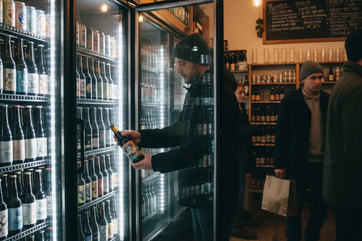 NYC experience scene for St. Gambrinus for a Brooklyn Soccer Watch With Craft Beer Pace