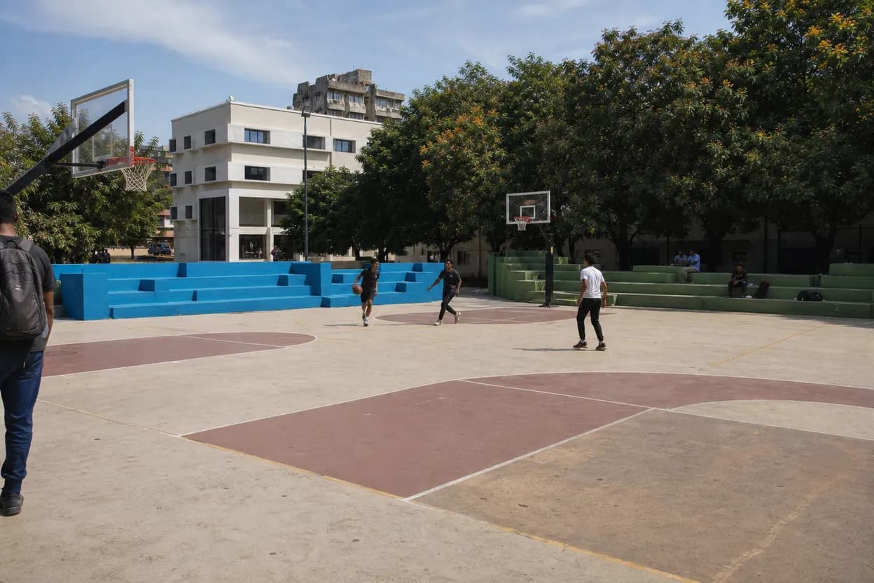 Cover scene for St. Mary’s Park Courts: A South Bronx Basketball Plan Before the Storms