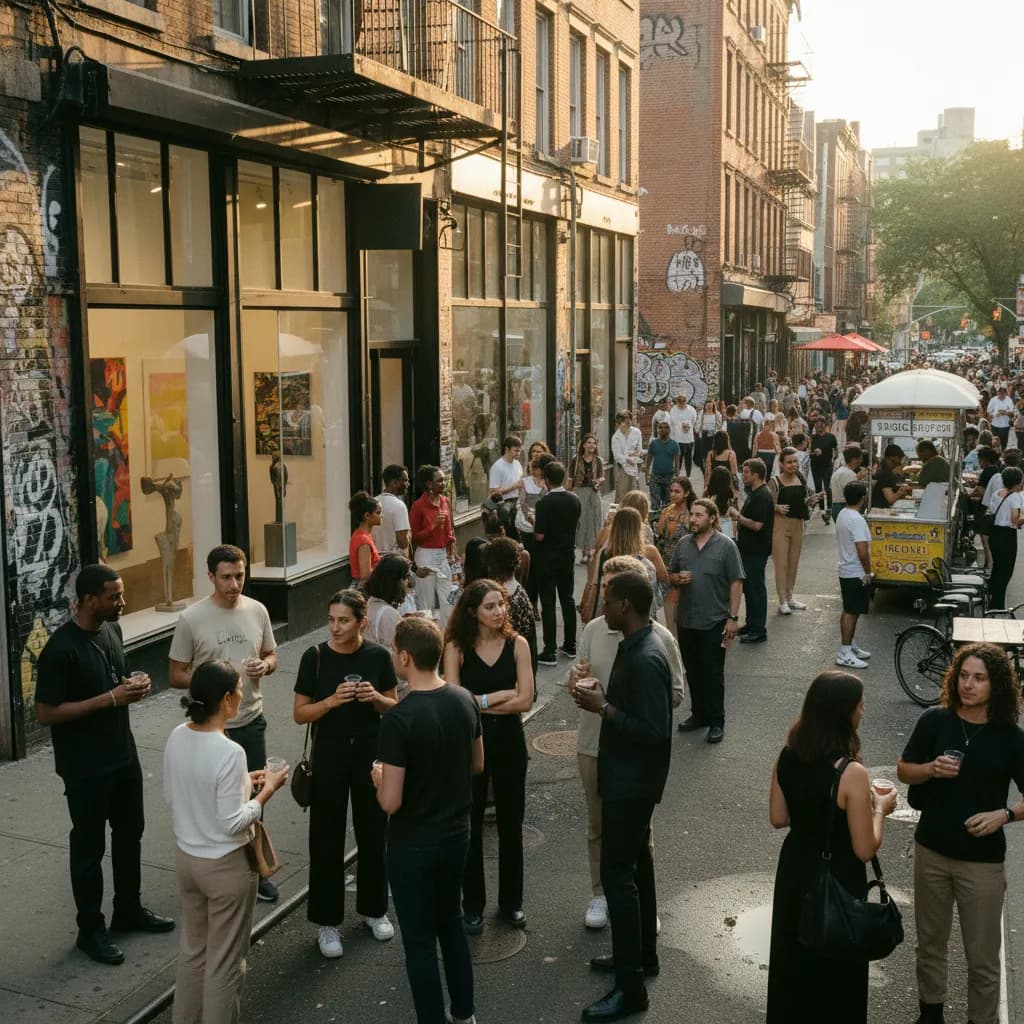 The Lower East Side's Summer Gallery Openings Are the New Thursday Night Out - cover image