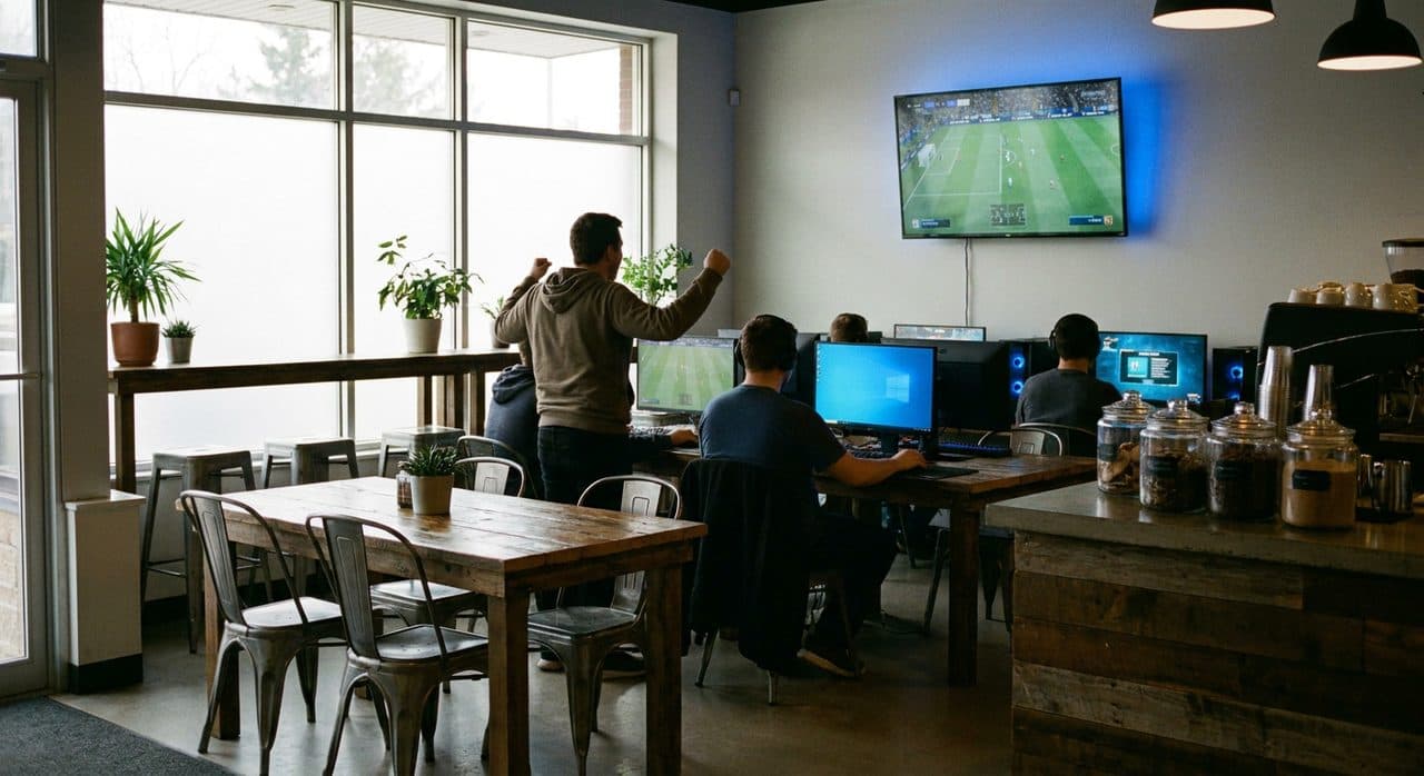 Sunset District's Console Café Where College Football 27 Players Become World Cup Tacticians - scene