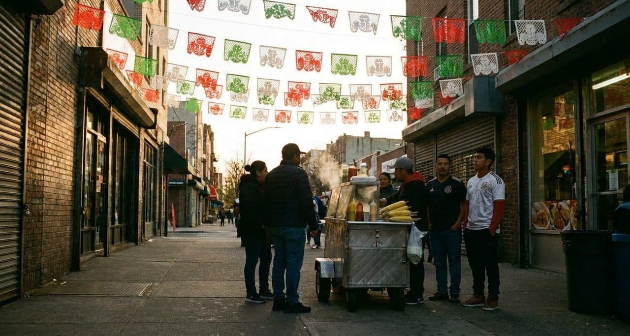Sunset Park Kicks Off: Brooklyn's Mexican World Cup Block Energy - scene