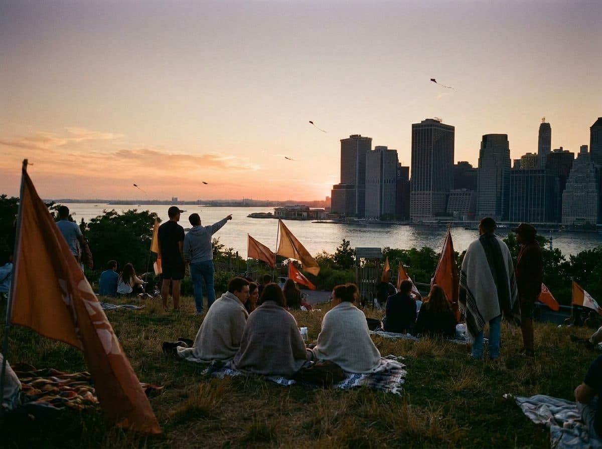 Sunset Park's Summit After Mexico Plays: Flags, Views, and Slow Descents - scene