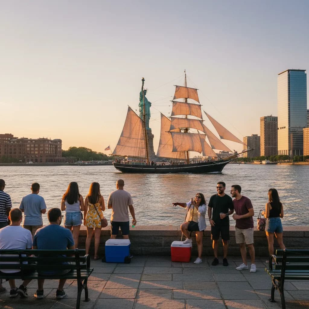 Sunset Sailing on the Hudson Hits Different in June - cover image