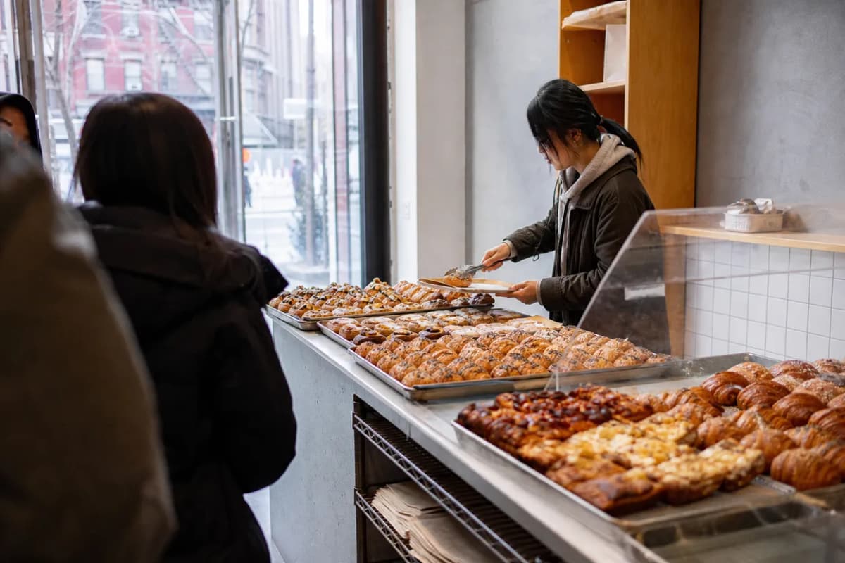 NYC experience scene for Supermoon Bakehouse: A Lower East Side Pastry Run Before Sellout