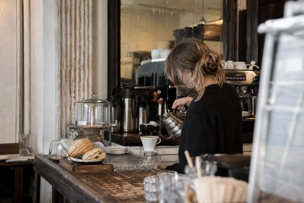 Editorial detail for Sweetleaf LIC With a Stroller: Coffee, Shade, and a Short River Walk