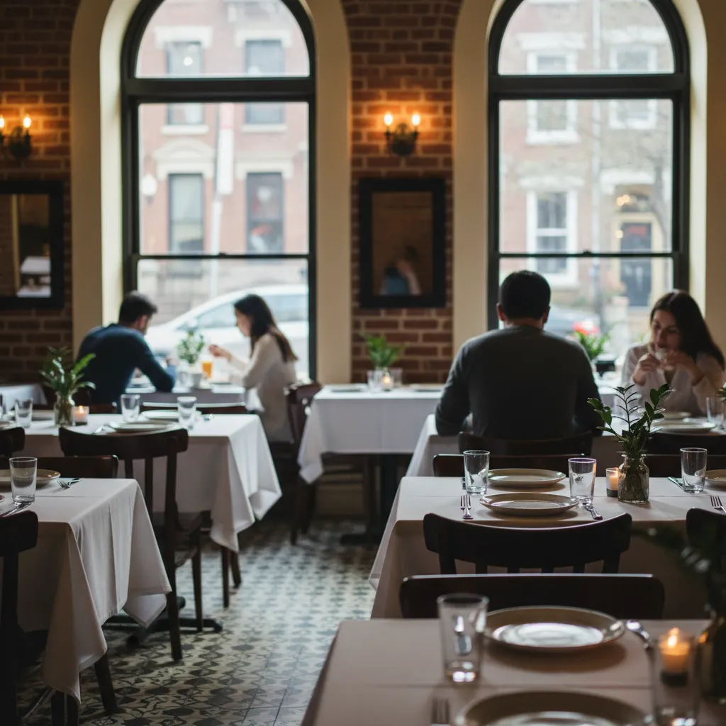 Editorial-style detail scene for Taci's Beyti in New York.