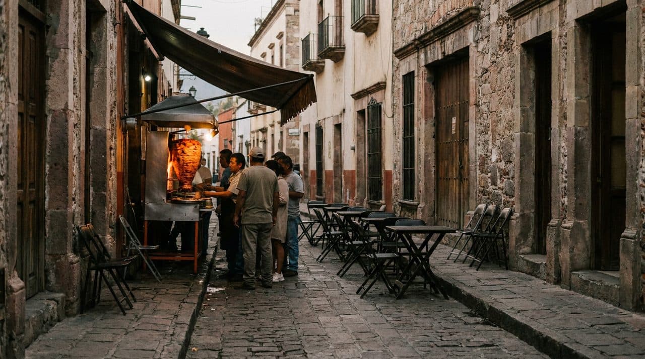 Tacos al Pastor in Monterrey While the social reckoning Plays Out on Cantina Screens - cover image