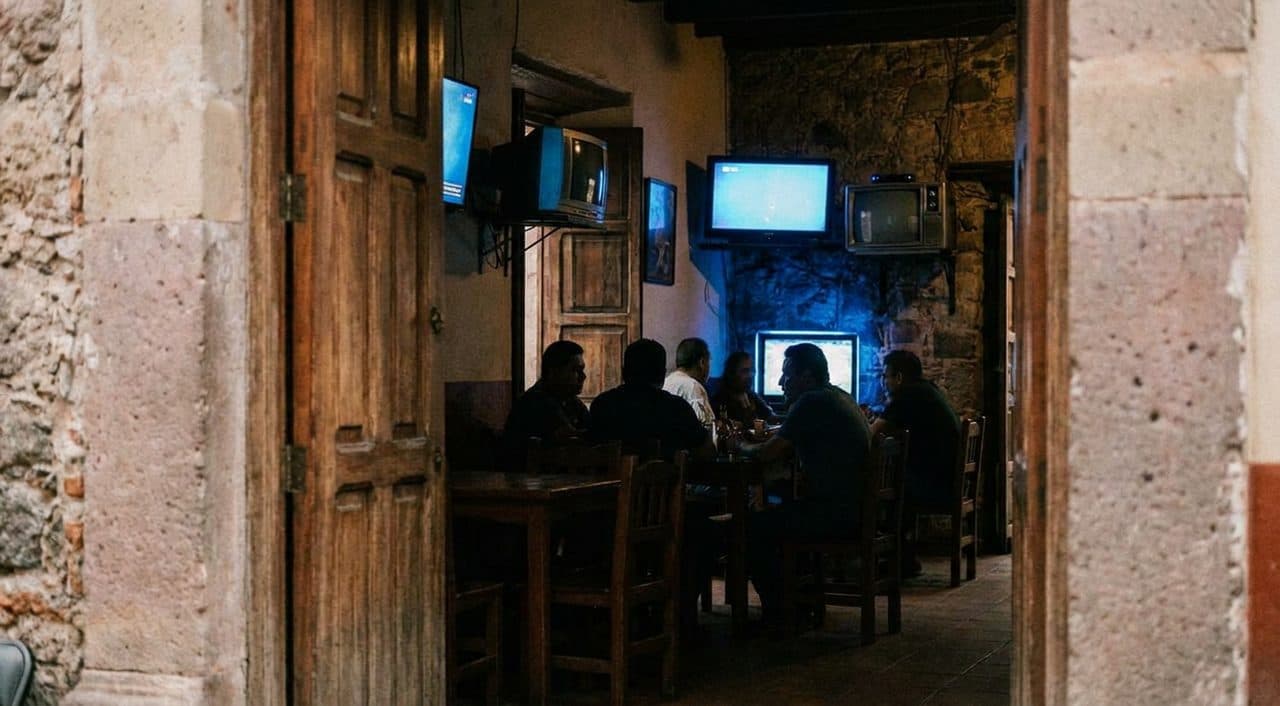 Tacos al Pastor in Monterrey While the social reckoning Plays Out on Cantina Screens - scene