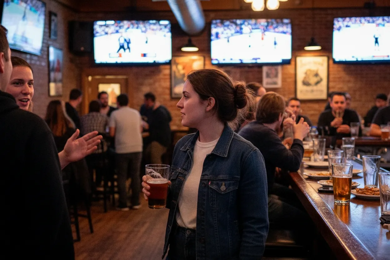 NYC experience scene for Tap Haus 33 for a Self-Pour Game Night When Budgets Split
