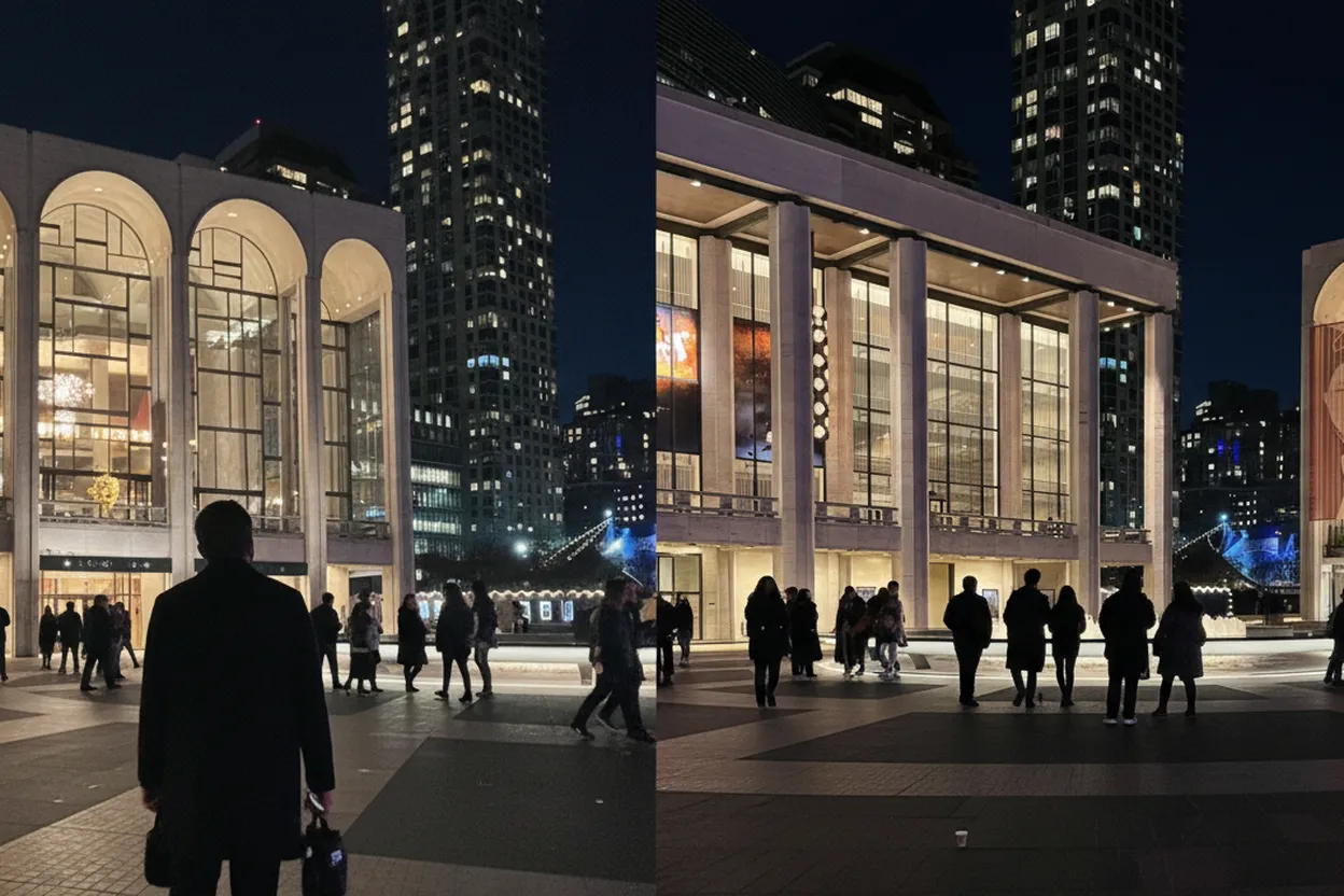NYC experience scene for Tatiana at Lincoln Center: Restaurant Week Math Before a Summer Show