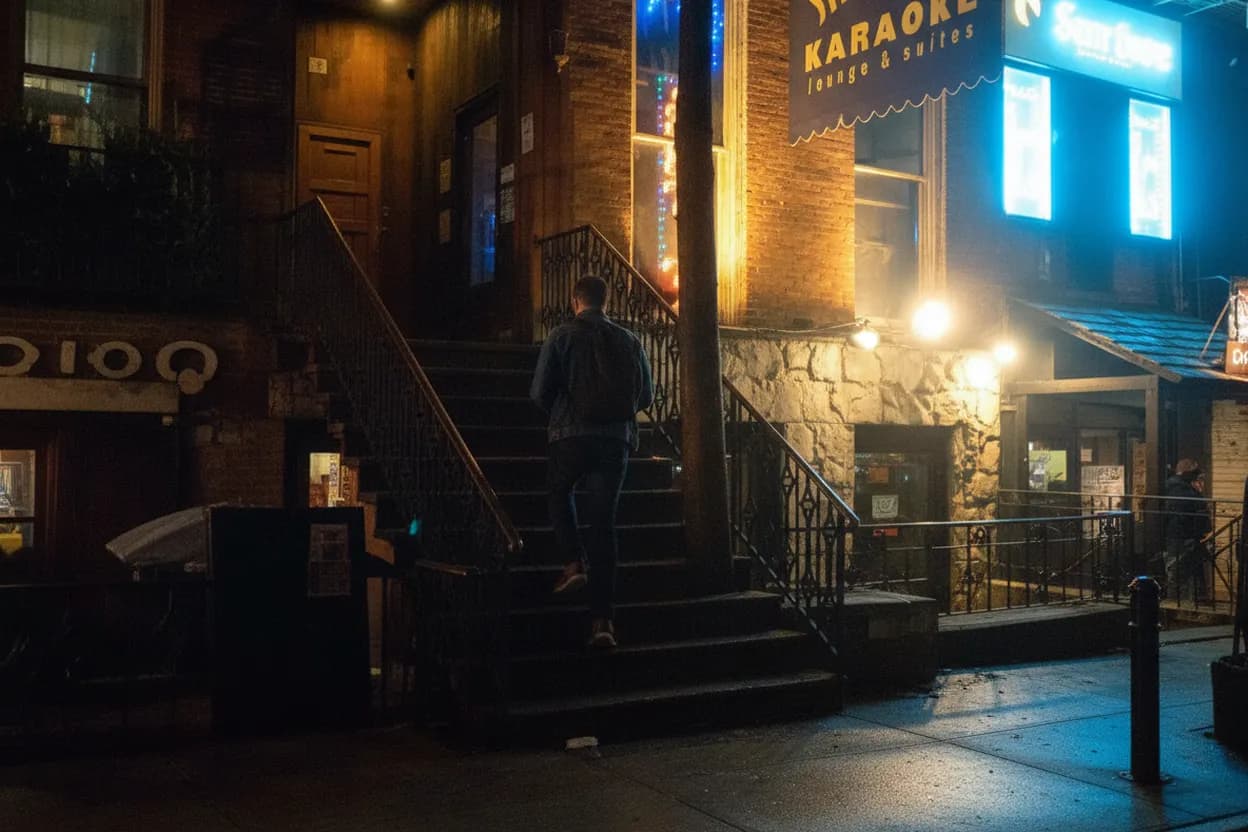 NYC experience scene for Teddy's F&B in East Harlem for Karaoke When Your Group Needs Seats
