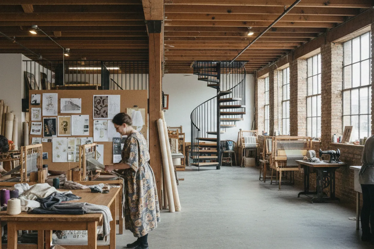 Cover scene for Textile Arts Center: How to Choose a First Fiber-Arts Class in Brooklyn