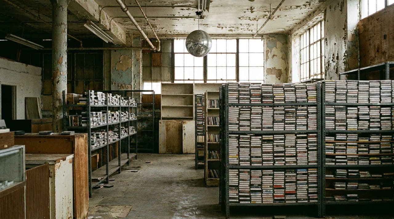The Cassette Tape Library Hosting Eighties Dance Nights in a Former Laundromat - cover image