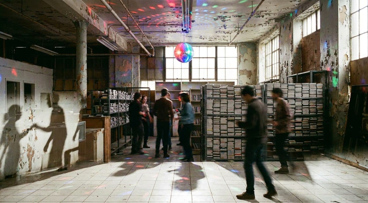The Cassette Tape Library Hosting Eighties Dance Nights in a Former Laundromat - scene
