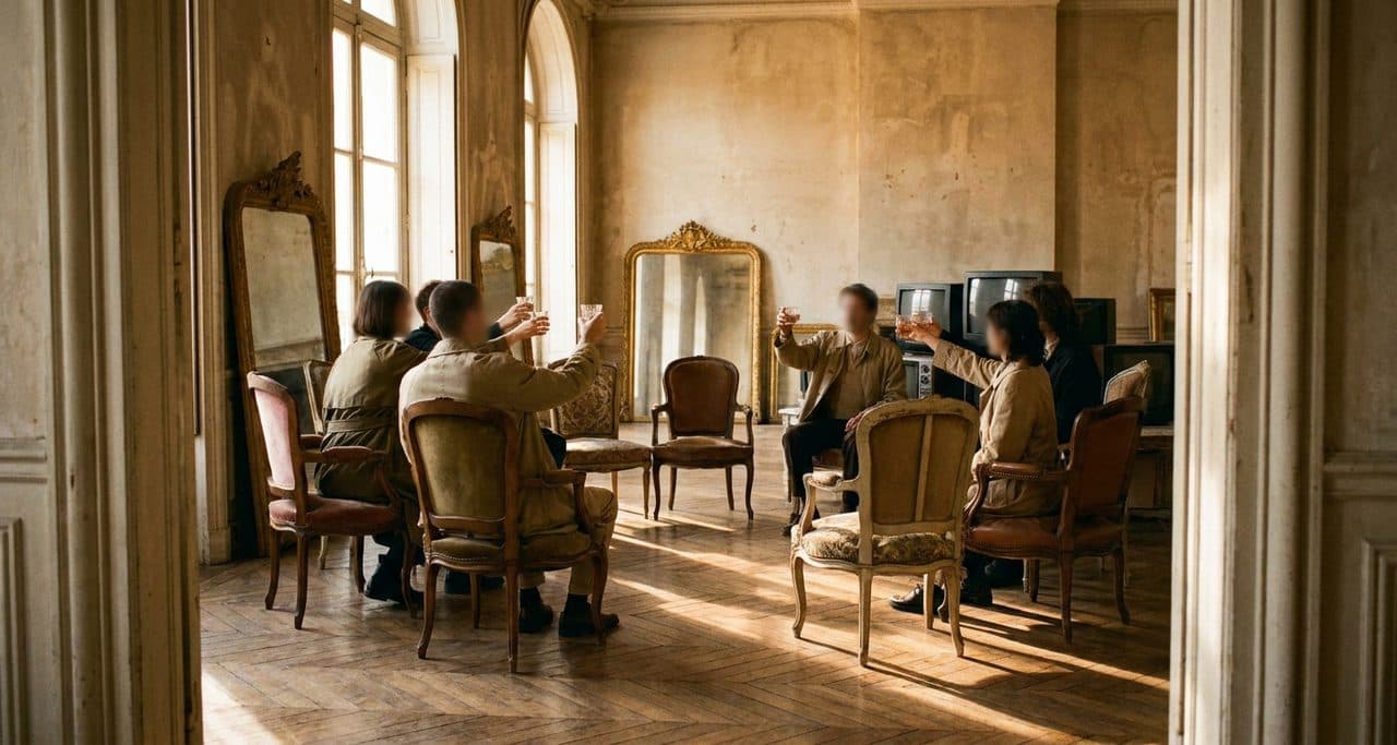 The Clay-Court Viewing Parlor That Opens Only for French Open Fortnight - scene