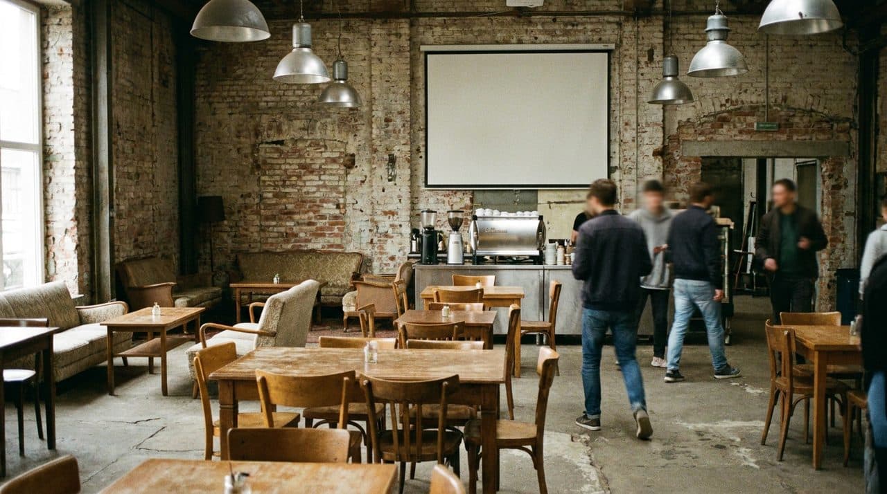 The Coffee Shop Where Nintendo Direct Streams Play on Projectors - cover image