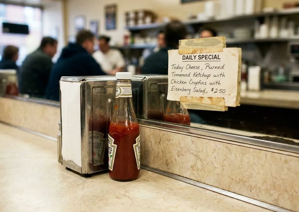 The corner stool at Eisenberg's Sandwich Shop that hasn't moved since 1929