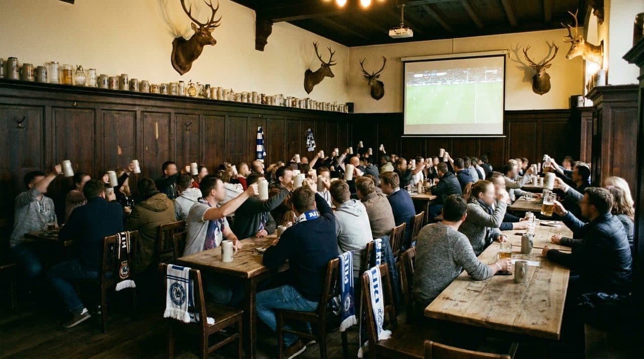 The Czech Beer Hall Streaming Czechia vs Guatemala With Pilsner and Goulash - scene