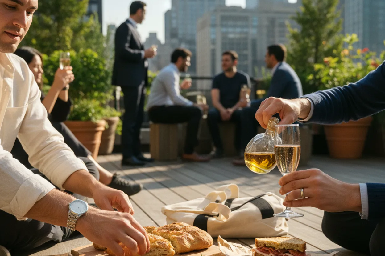 Editorial detail for The Elevated Acre: A Free FiDi Lunch-Break Escape Above the Street