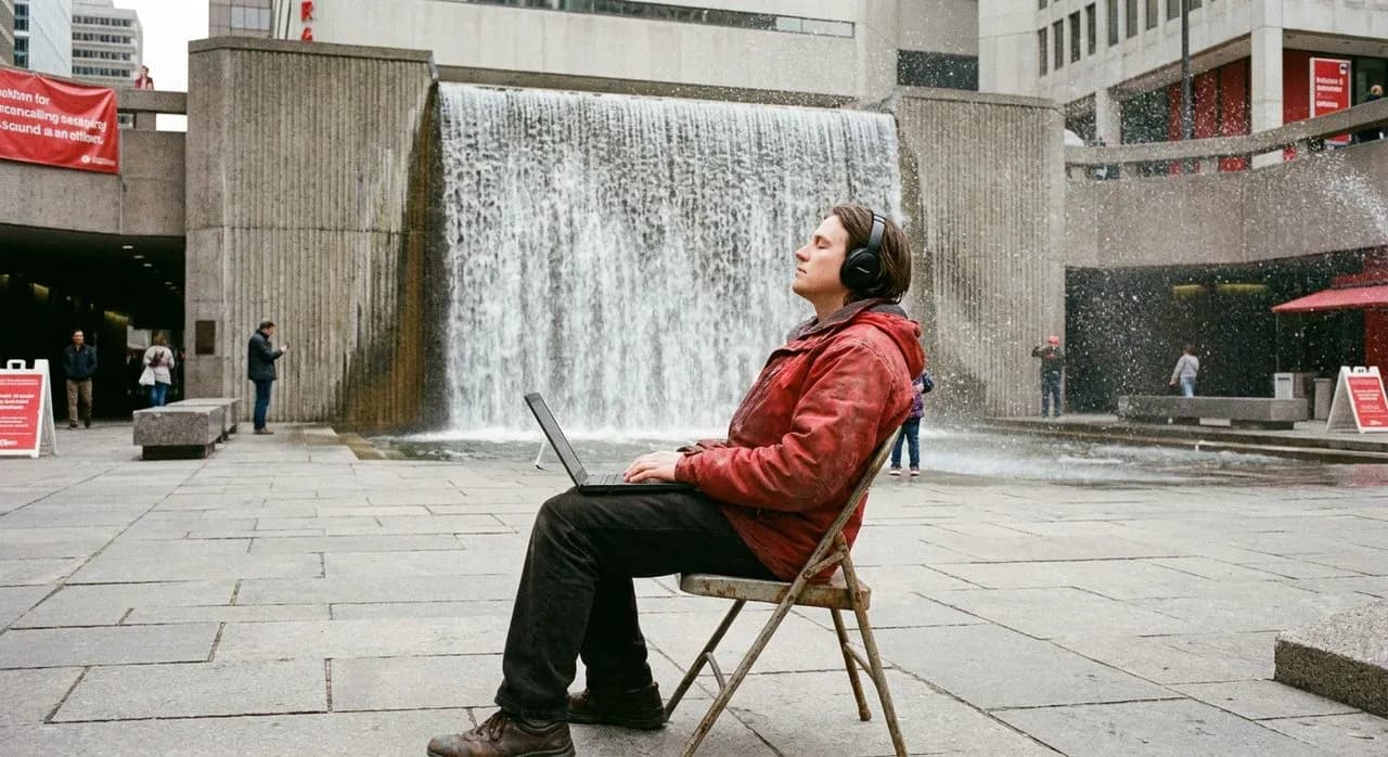 The 25-foot waterfall hidden one block from Grand Central