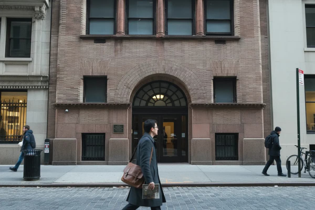 NYC experience scene for The Grolier Club: A Free Midtown Museum for People Who Notice Type