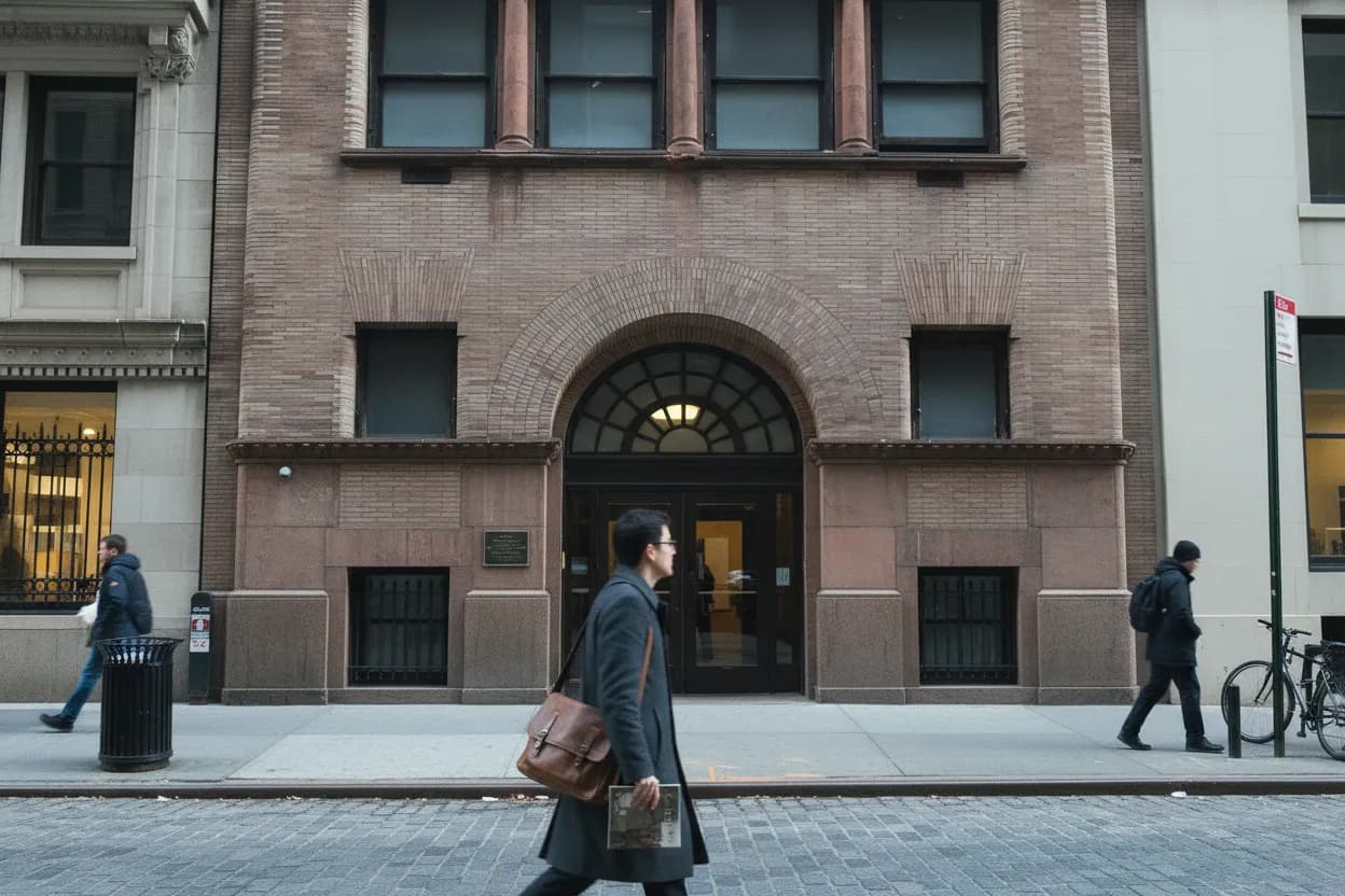 NYC experience scene for The Grolier Club: A Free Midtown Museum for People Who Notice Type