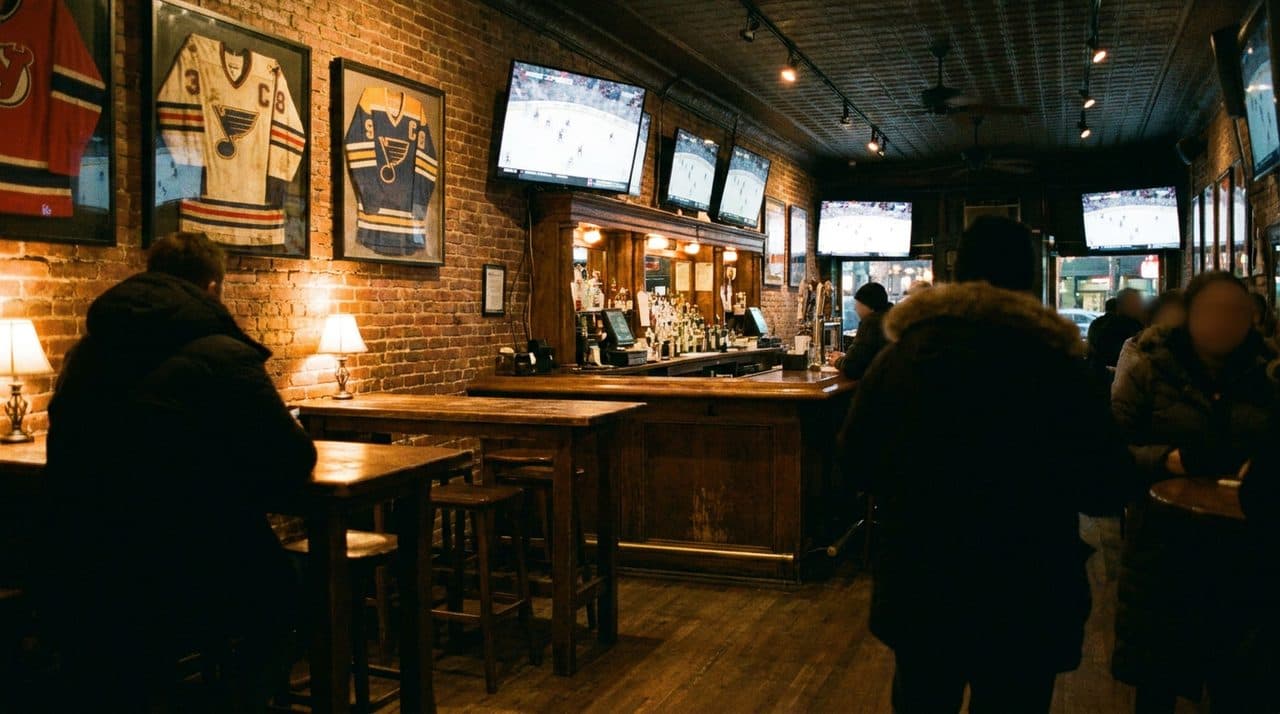 The Icehouse Bar Streaming Golden Knights vs Hurricanes With Cold Pints and Hot Wings - cover image