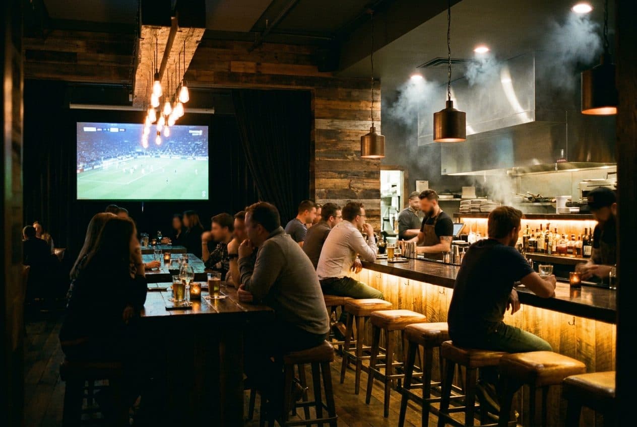 The Koreatown Gastropub Where World Cup Screenings Feel Like a Disclosure Movie Premiere - scene