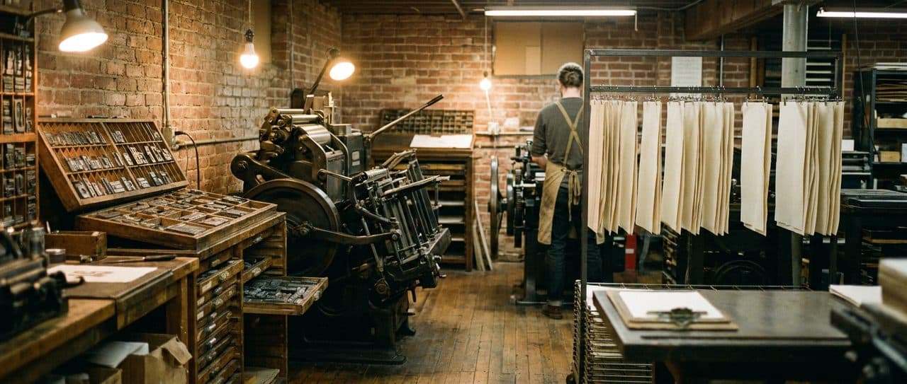 The Letterpress Studio That Prints Cryptic Five-Letter Broadsides - cover image