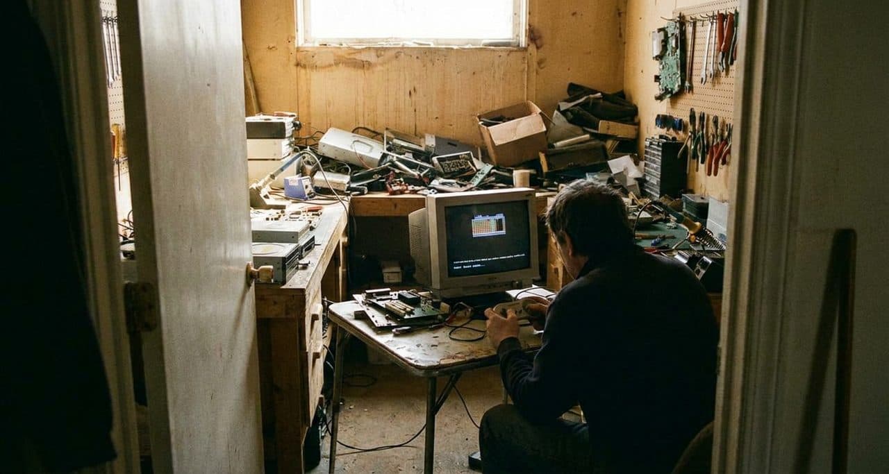 The Living Room Repair Clinic That Became a Console Sanctuary - scene