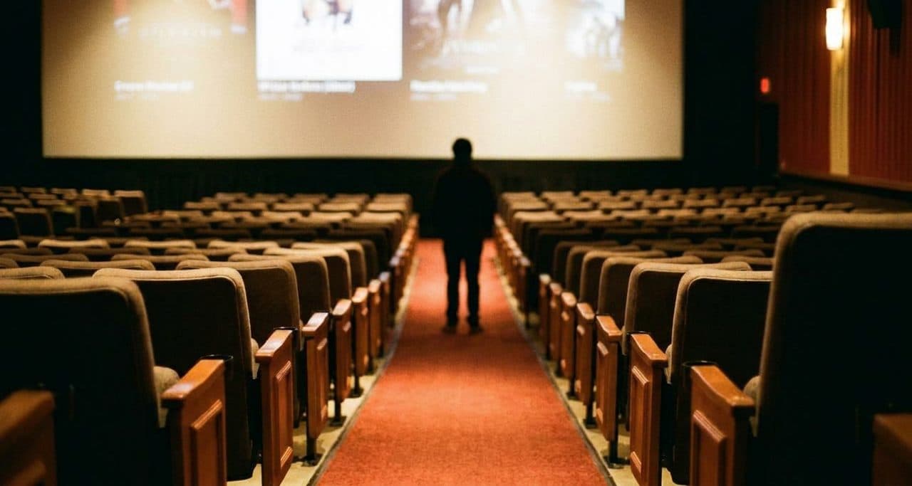 The Matinee Hour When the Theater Is Almost Empty - scene