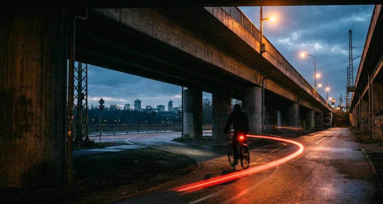 The Midnight Bike Path Where Knicks Fans Pedal Off Playoff Adrenaline - scene