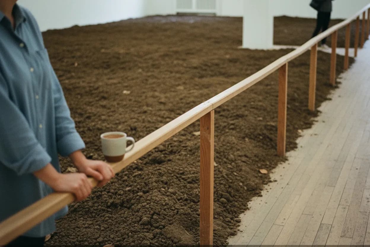 Editorial detail for The New York Earth Room: A Quiet SoHo Stop Built from Soil and Silence