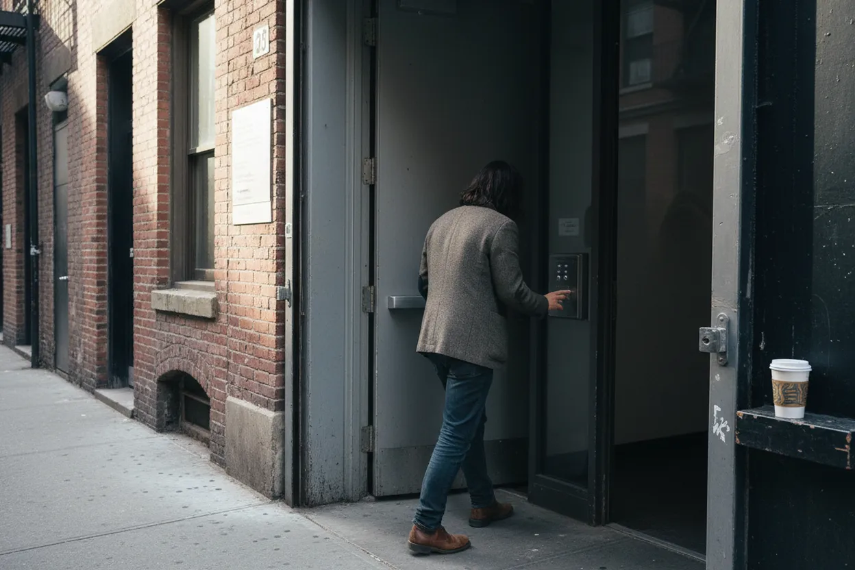 NYC experience scene for The New York Earth Room: A Quiet SoHo Stop Built from Soil and Silence