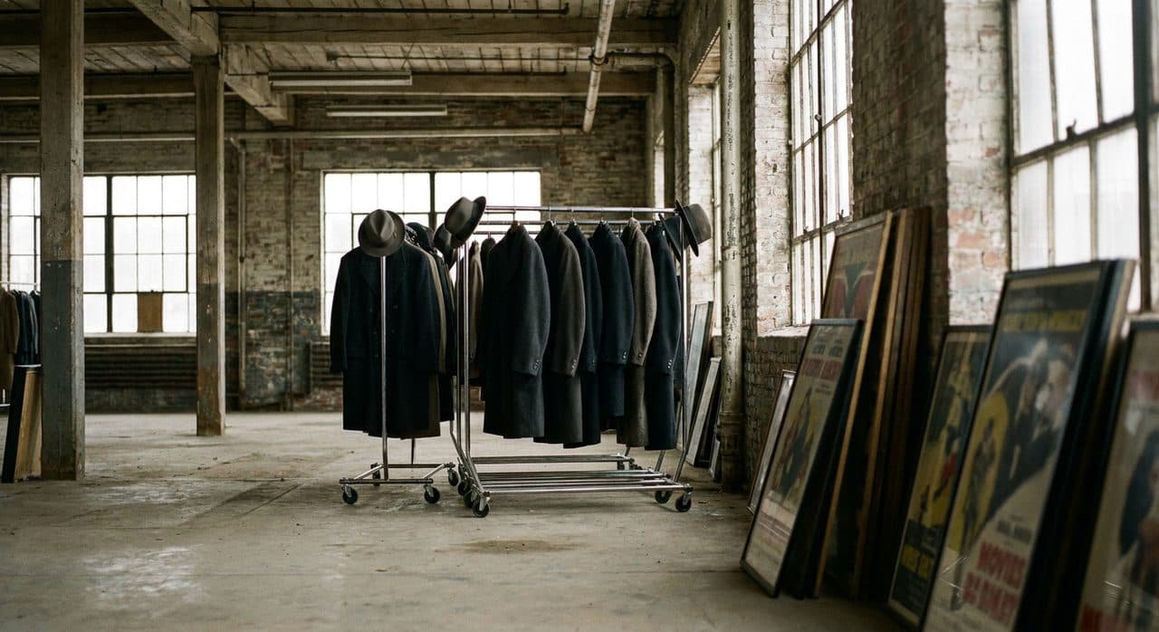 The Noir Memorabilia Warehouse Where Every Shadow Has a Frame - cover image