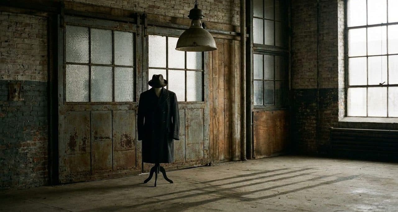 The Noir Memorabilia Warehouse Where Every Shadow Has a Frame - scene