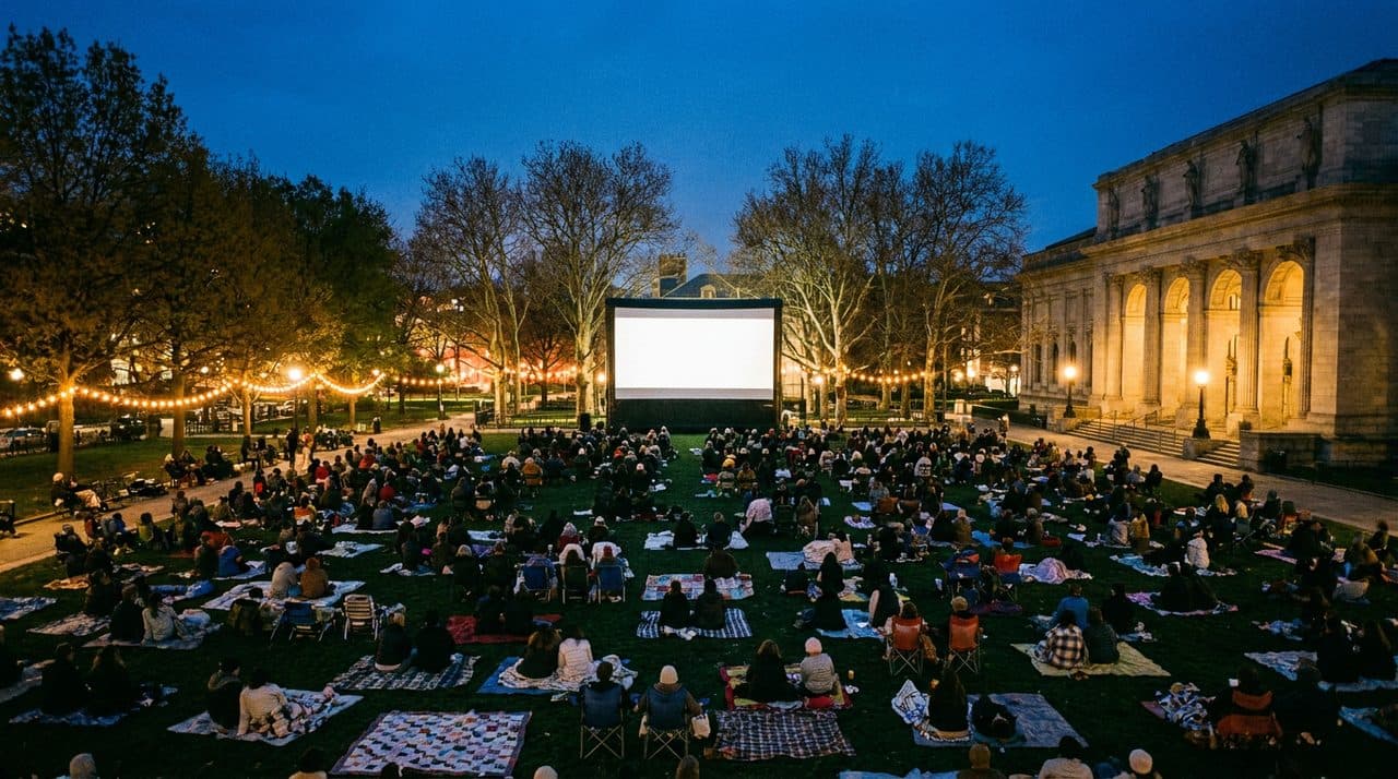 The Odyssey Screens Free Monday Nights on the Great Lawn - scene