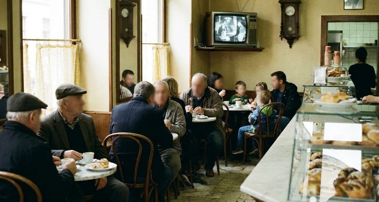 The Polish Café Hosting a Fixture Nobody Expected to Care About - scene