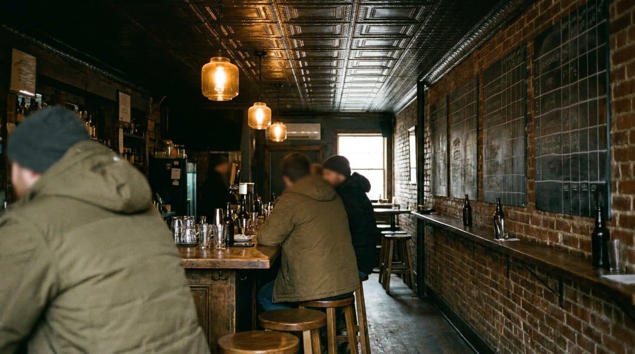 The Puzzle Bar Where Daily Word-Game Devotees Clock In at Noon - cover image
