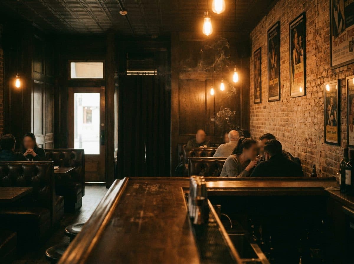 The Revival Theater Bar Pouring Dark Cocktails for Cape Fear 2026 Double-Feature Nights - scene