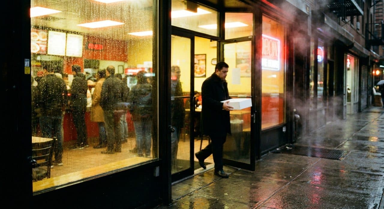 The Slow Loop Around Penn Station Chasing Late-Night Krispy Kreme - scene