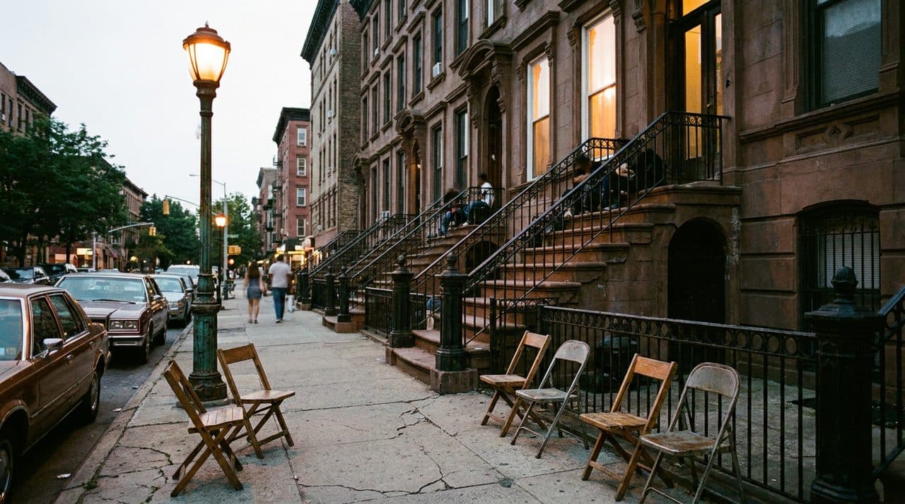 The Stoop Screening Where Knicks vs Spurs Draws a Block-Wide Playoff Congregation - cover image