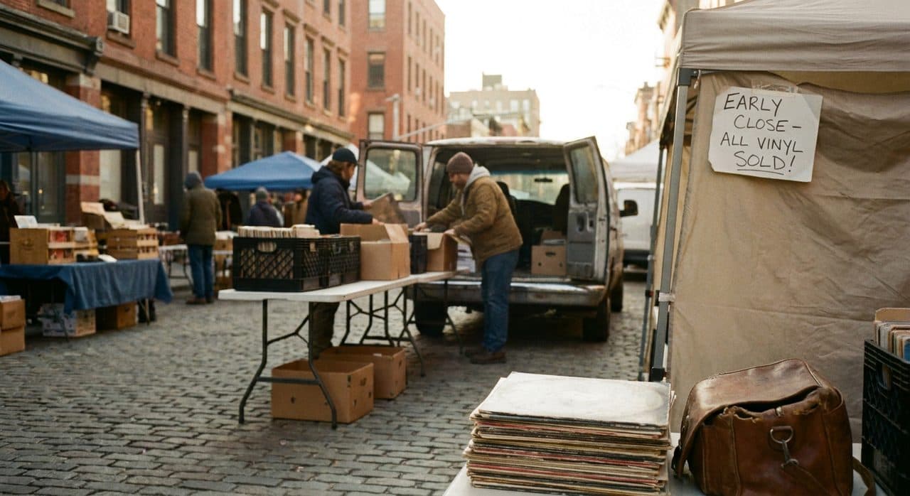 The Sunday 10AM Flea Market in Williamsburg That Closes by Noon - cover image