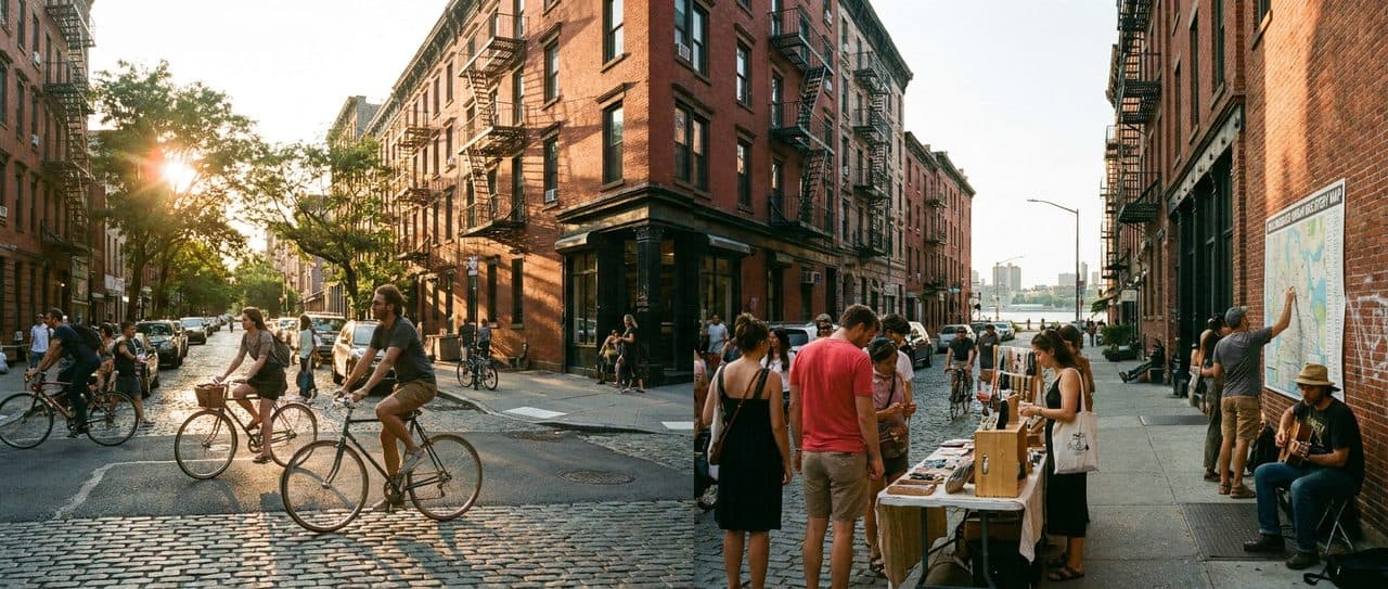 The Sunday 10AM Flea Market in Williamsburg That Closes by Noon - scene