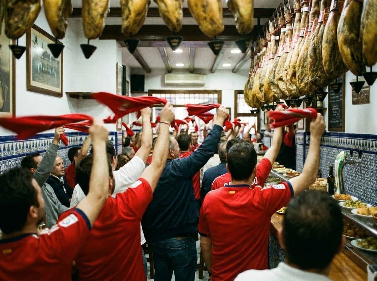 The Tapas Bar Turning Red for Every Spanish Kickoff - scene