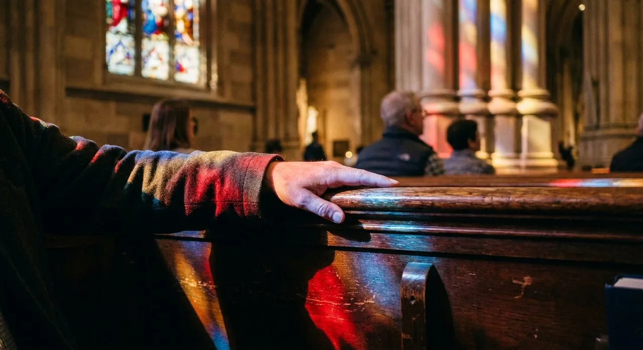 The Thursday 4pm light show at St. Patrick's Cathedral