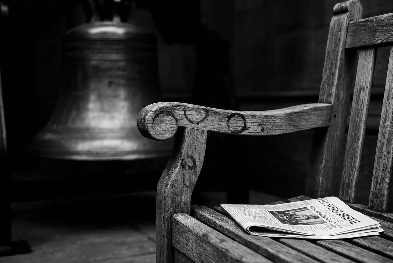 The Tuesday noon bell at Trinity Church Wall Street