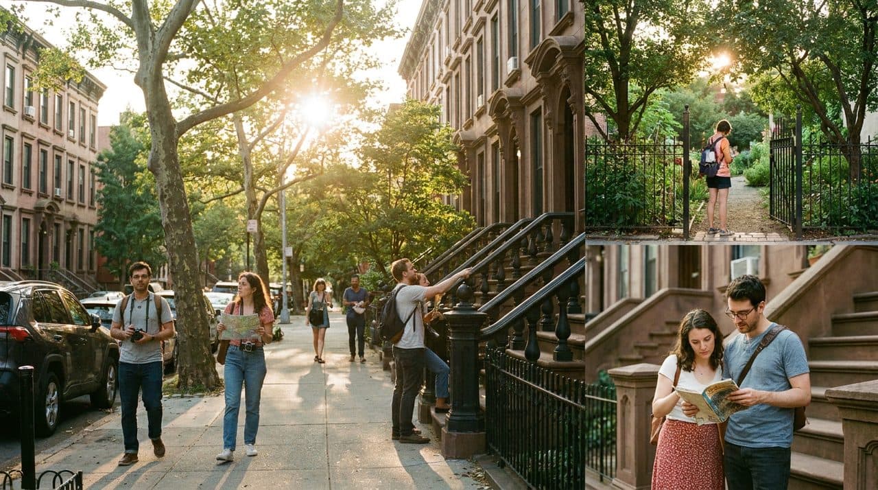 The Walk from Prospect Park to Green-Wood Cemetery Takes 45 Minutes and 200 Years - scene